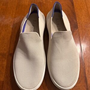 Rothy's Beige Slip-On Sneakers